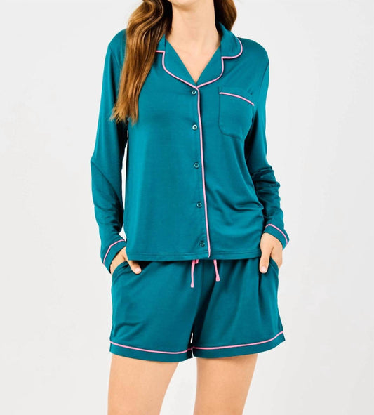 Mary Square - Charlotte Pajama Short Set