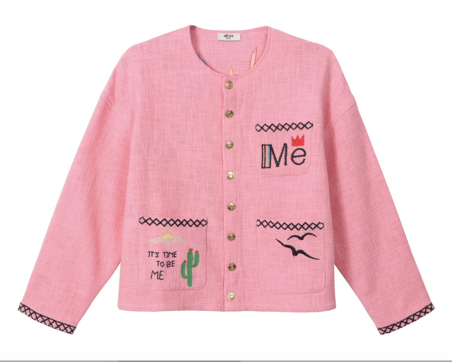 Me369 - Women's Margaret Collarless Jacket