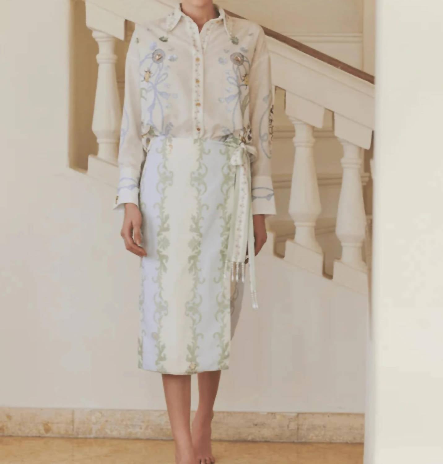 Pamela Stevenson - Lucia Midi Skirt