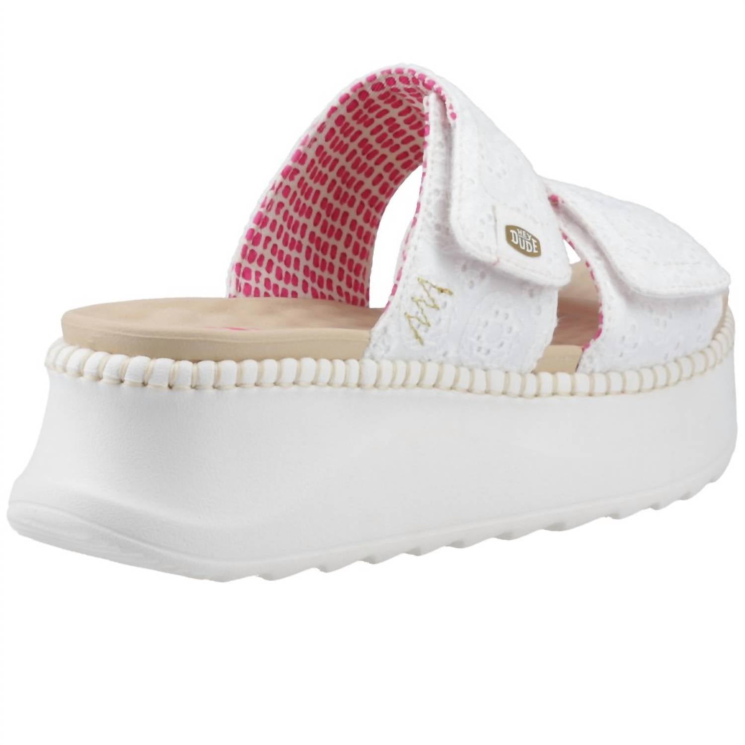 Hey Dude - Women's Delray Slide Eyelet Sandal