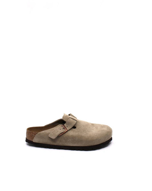 Birkenstock - Women's Boston Suede Soft Footbed Clog