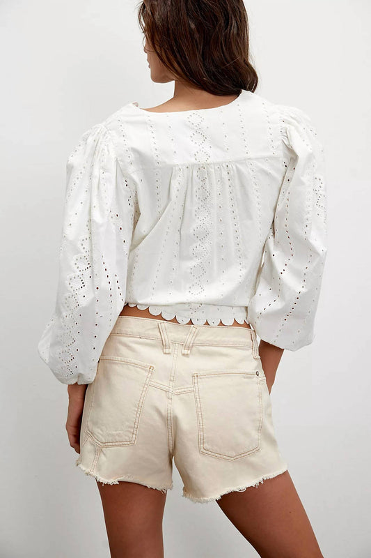 Free People - Now Or Never Denim Shorts