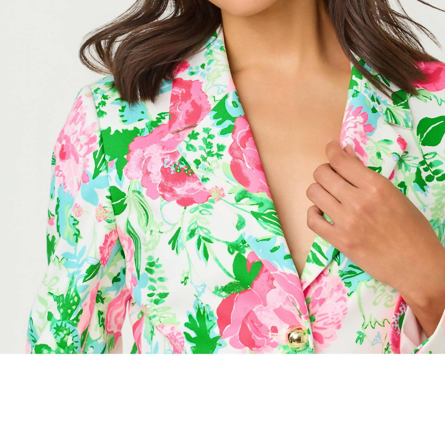 Lilly Pulitzer - Amryn Floral Blazer