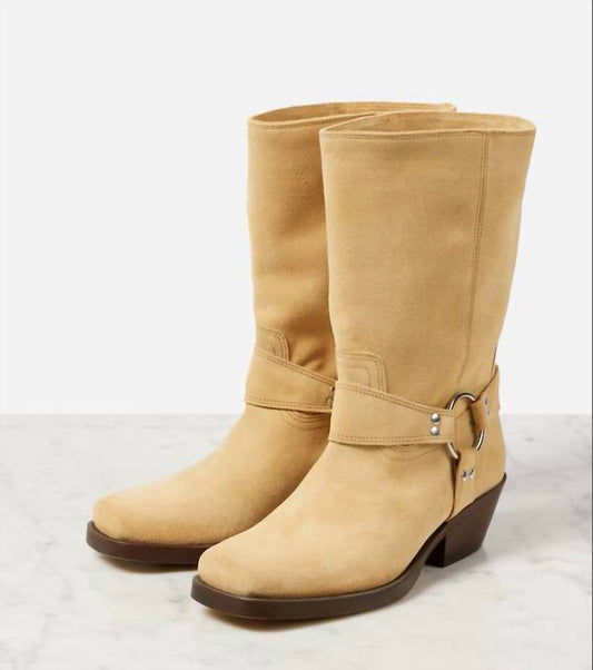 Isabel Marant - Pre-loved Women Antya Suede Biker Boots