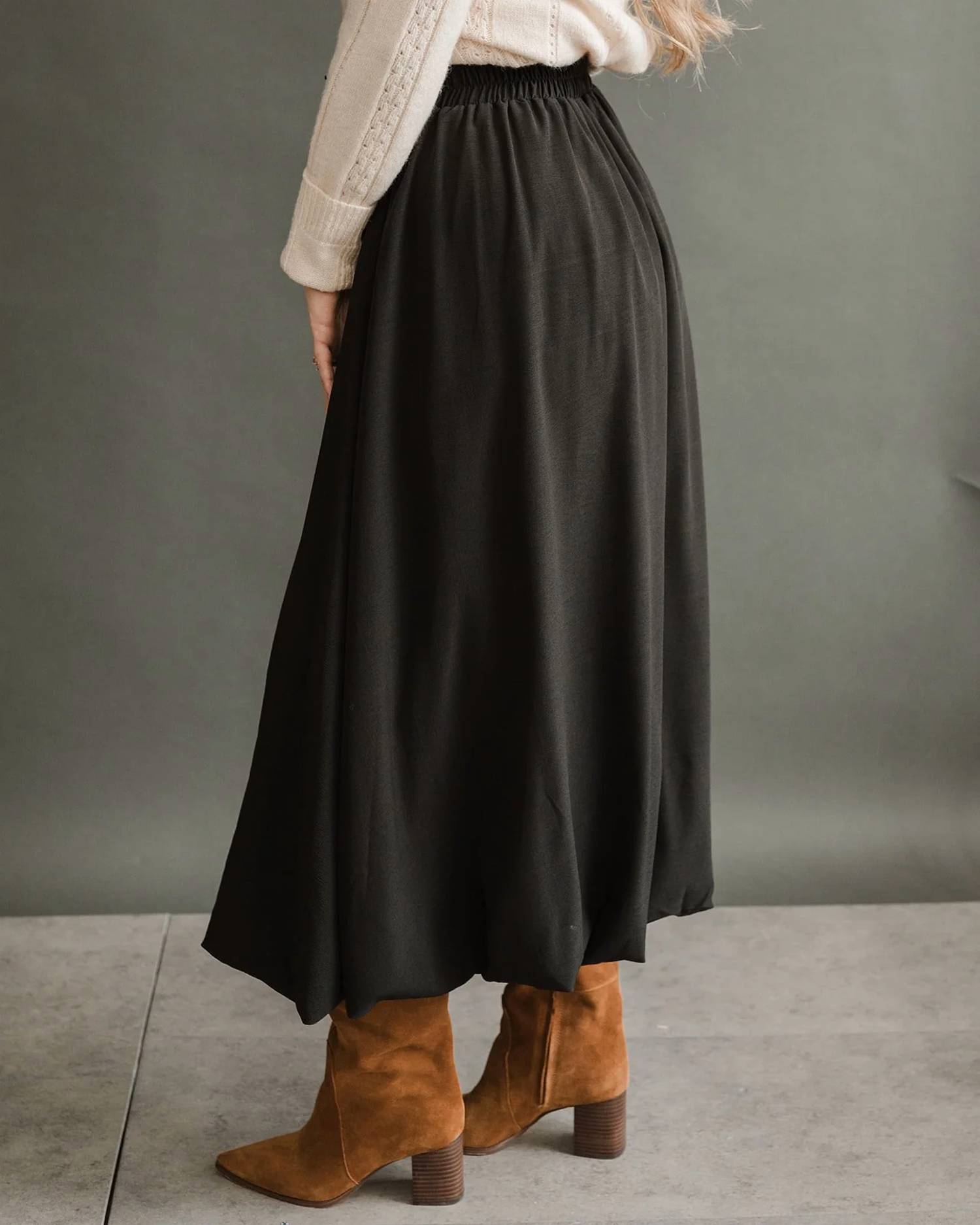Ichi - Bubble Midi Skirt