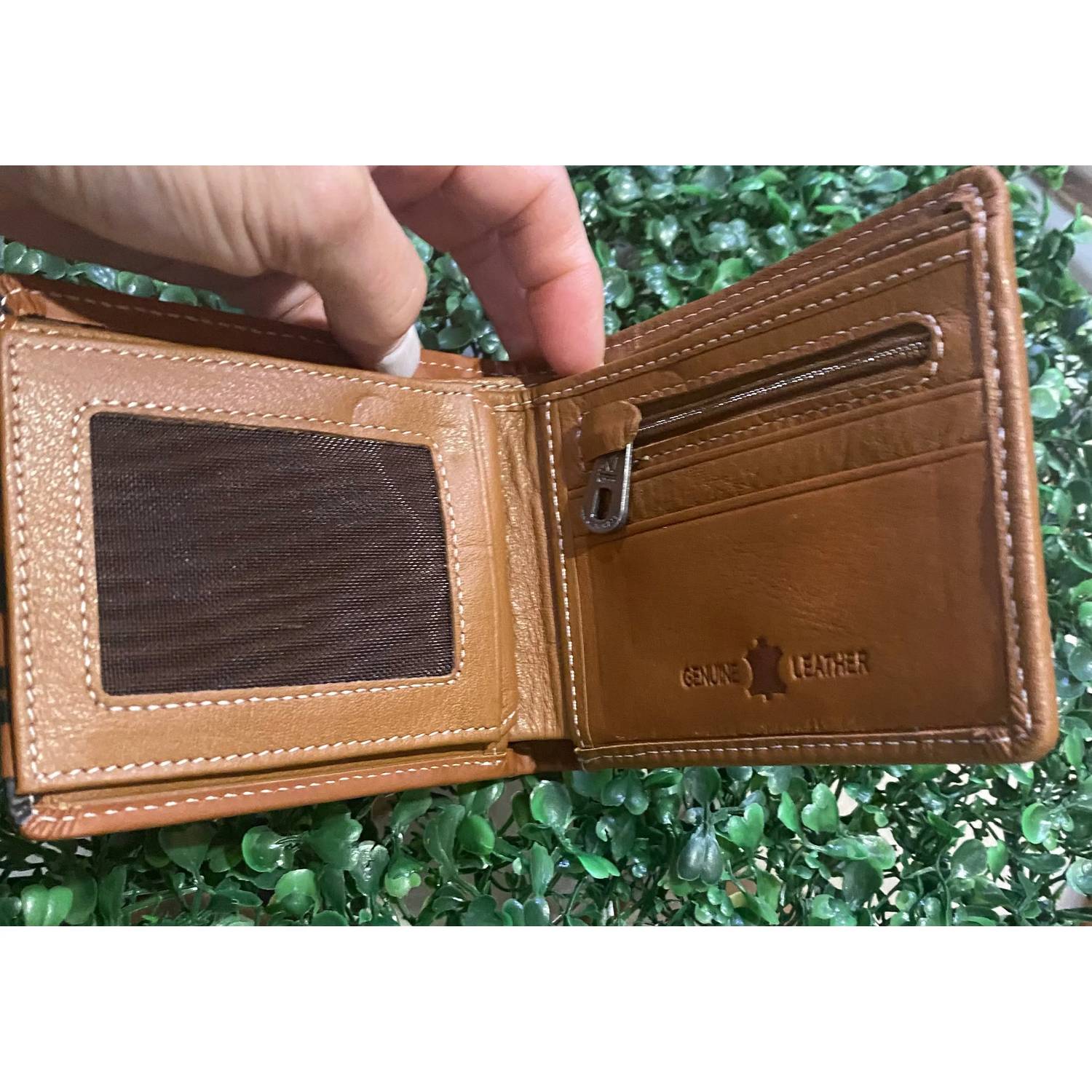 Montana West - Men's Embossed American Flag Rfid Leather Wallet