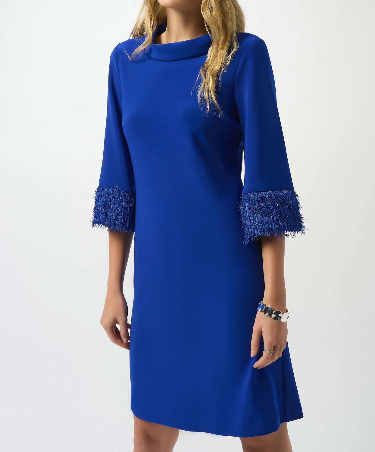 Joseph Ribkoff - Silky Knit & Novelty A-line Dress