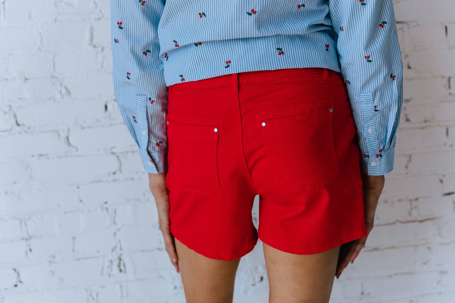 Tribal - FLY FRONT SHORTS