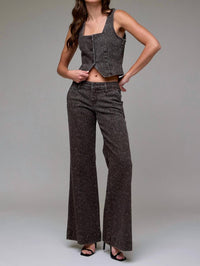 Hidden - Low Rise Stretch Flare Jeans