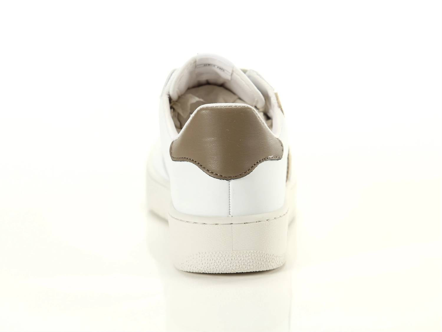 VICTORIA Women's Low-top Lace-up Sneakers in taupe - women's sneaker - view 4