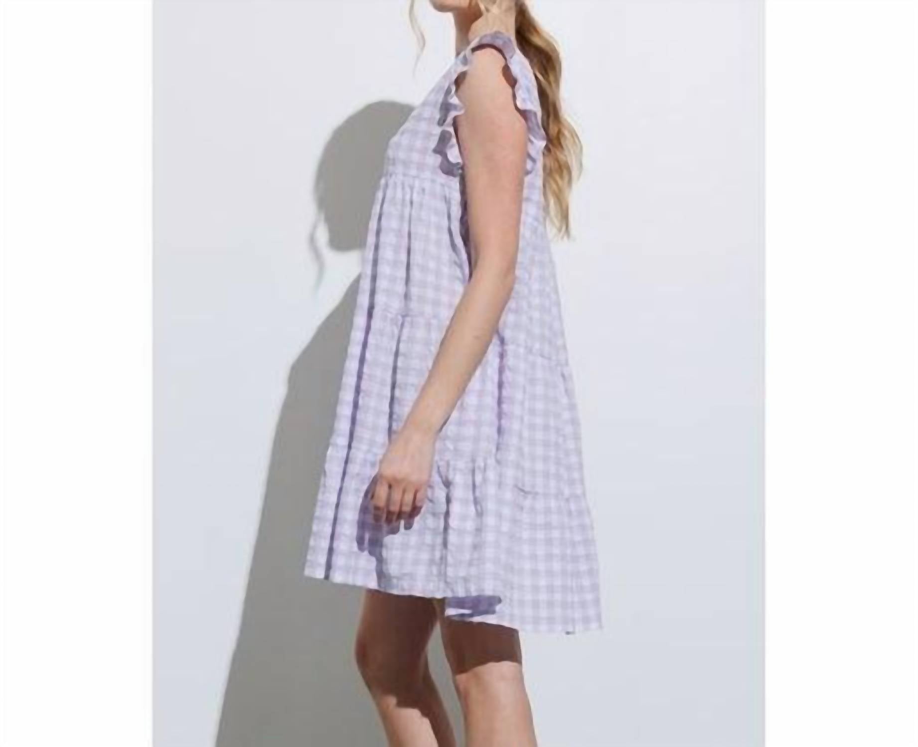 Aaron & Amber - Ruffle Dress