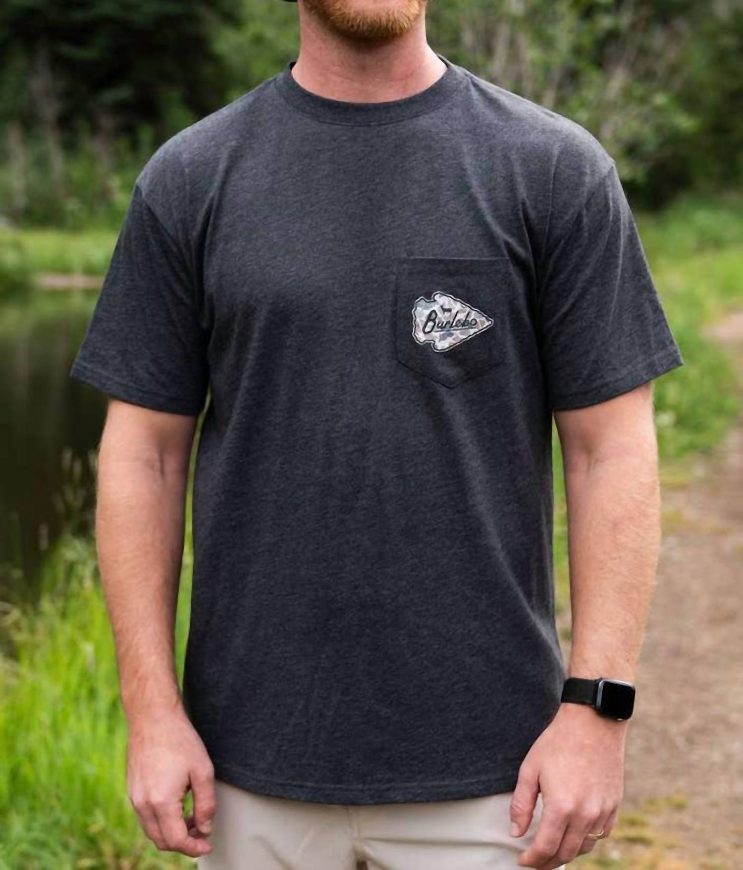 Burlebo - Arrowhead Classic Deer Camo Short Sleeve Pocket Tee