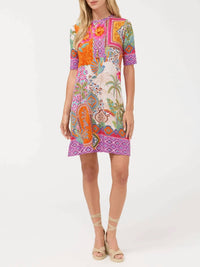 Johnny Was - Janie Favorite Elbow Sleeve Swing Dress