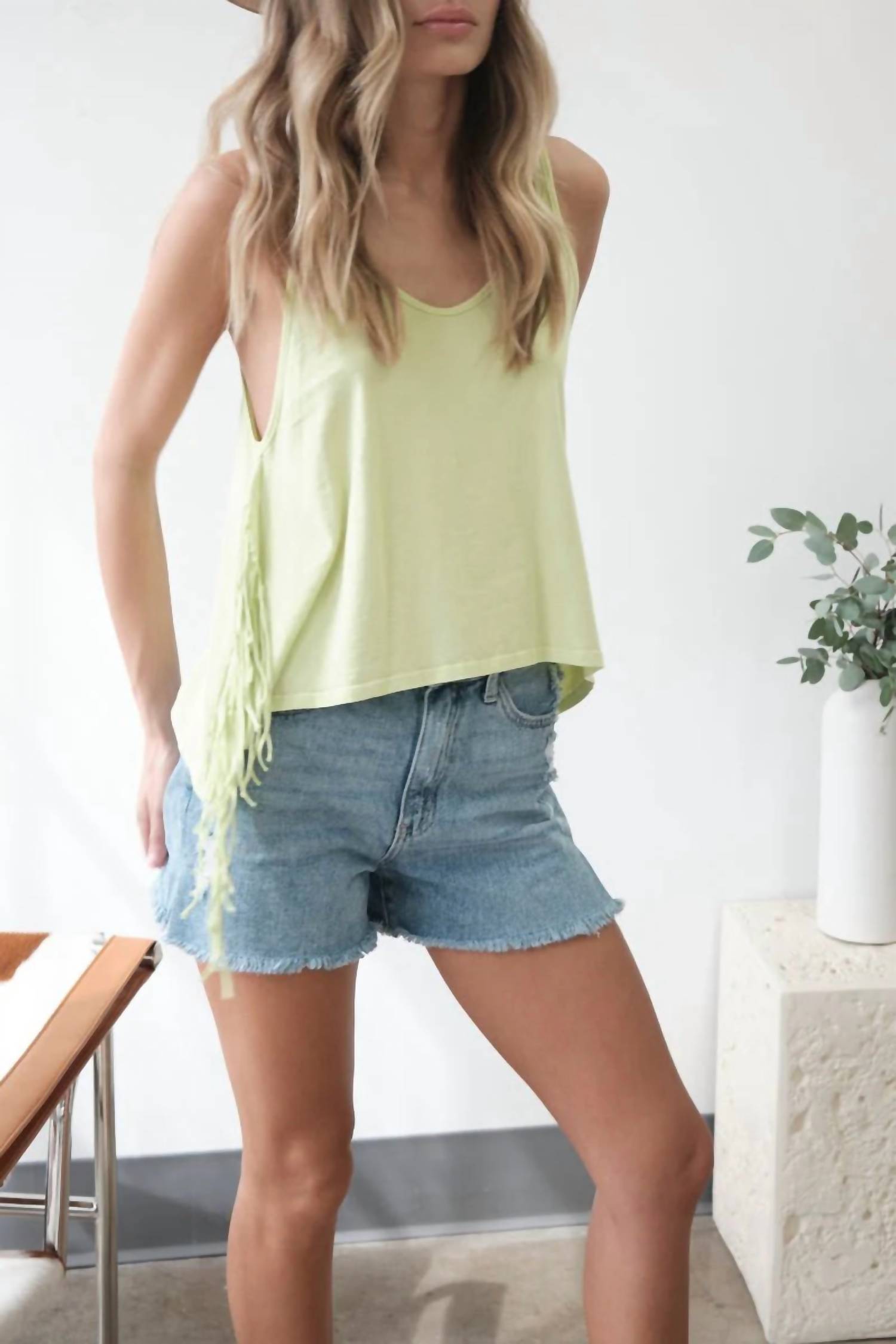 Lamade - Layla Fringe Tank Top