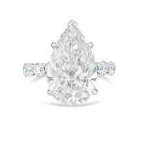 Diana M Jewels - Women's Pear & Round Lab-Grown Diamond Fashion Ring (3.00 Ct) - Signature