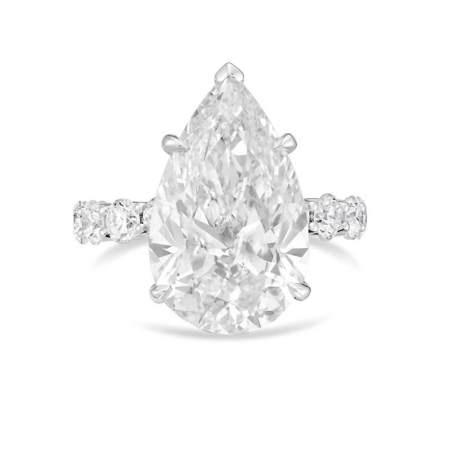Diana M Jewels - Women's Pear & Round Lab-Grown Diamond Fashion Ring (3.00 Ct) - Signature