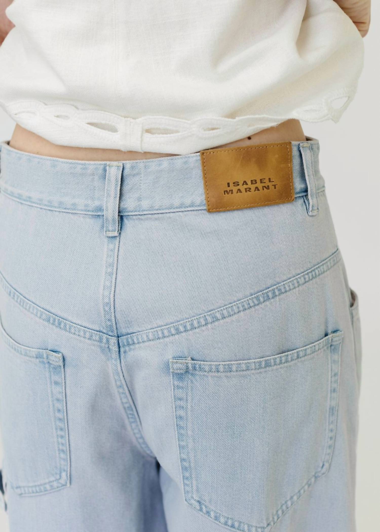 Isabel Marant - Ophra Loose Fit Denim Jeans