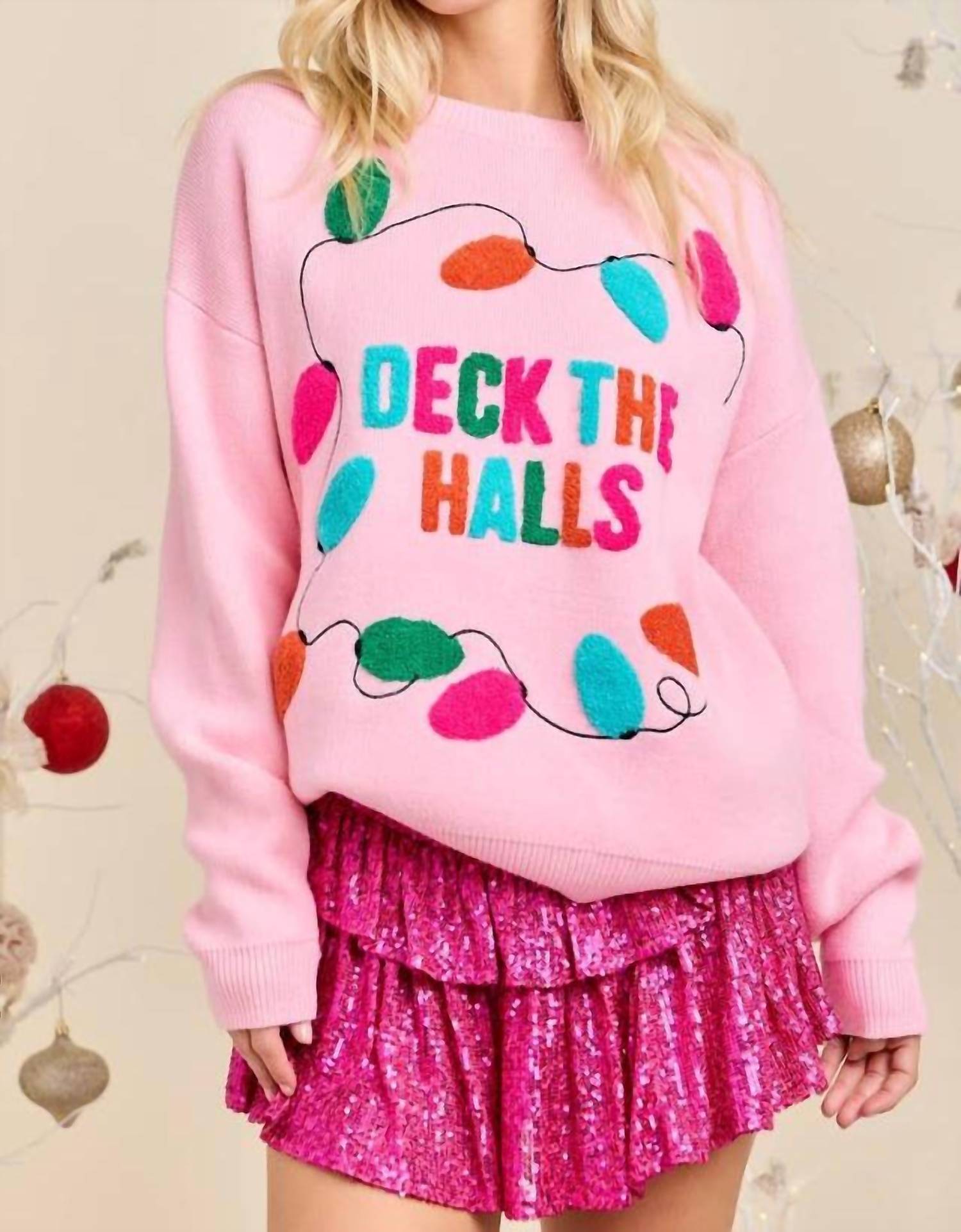 Mainstrip - Deck the Halls Sweater