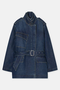 Closed - Short Denim Trench Coat