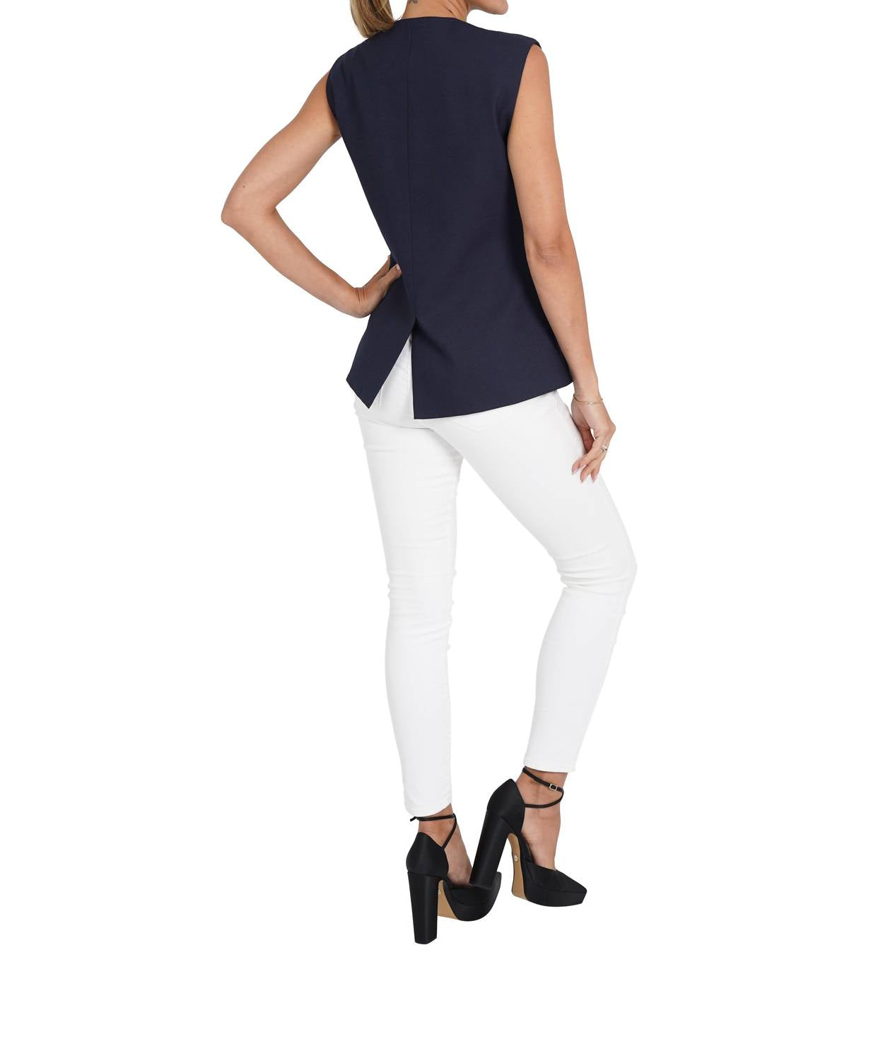 Love Token - Hailey Woven Vest