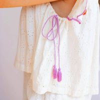 Sunshine Tienda - Eyelet Lottie Top