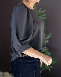 Ivy Jane - Pinch & Tuck Sleeve Top
