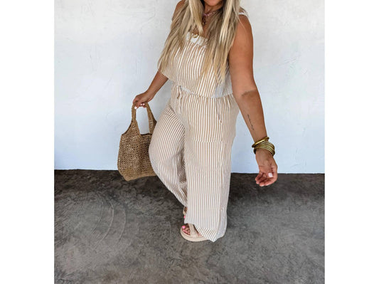 Blakeley - Seersucker Pant Set