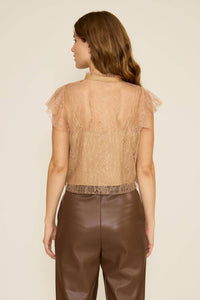 Lucy Paris - DUTCHESS LACE TOP