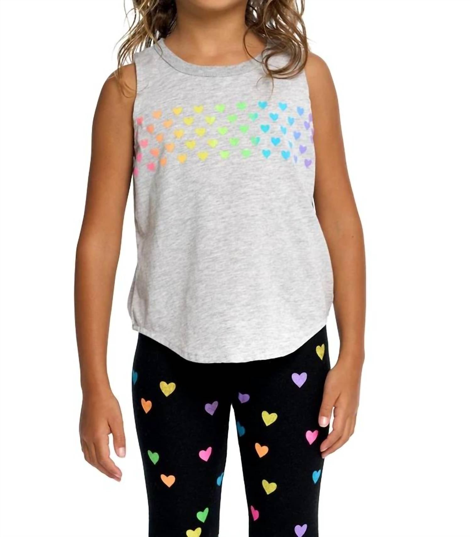 Chaser - Rainbow Hearts Tee