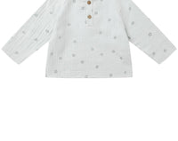Quincy Mae Kid's Zion Shirt And Woven Pant Set in twinkle - item