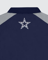 Starter - Men's Dallas Cowboys Nylon Pullover Starter Windbreaker Jacket