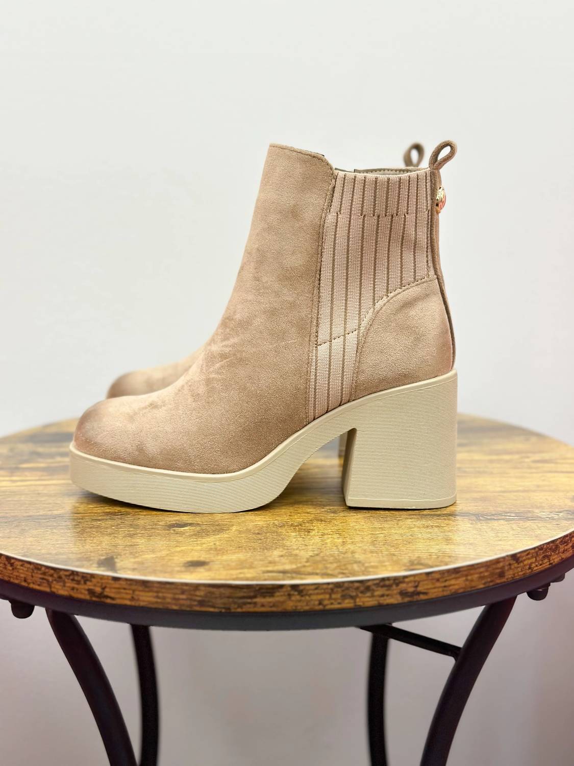 Olem - Women's Chunky Heel Bootie