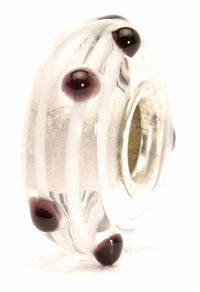 Trollbeads Women's Dot Glass Bead Charm in silver - women's accessory