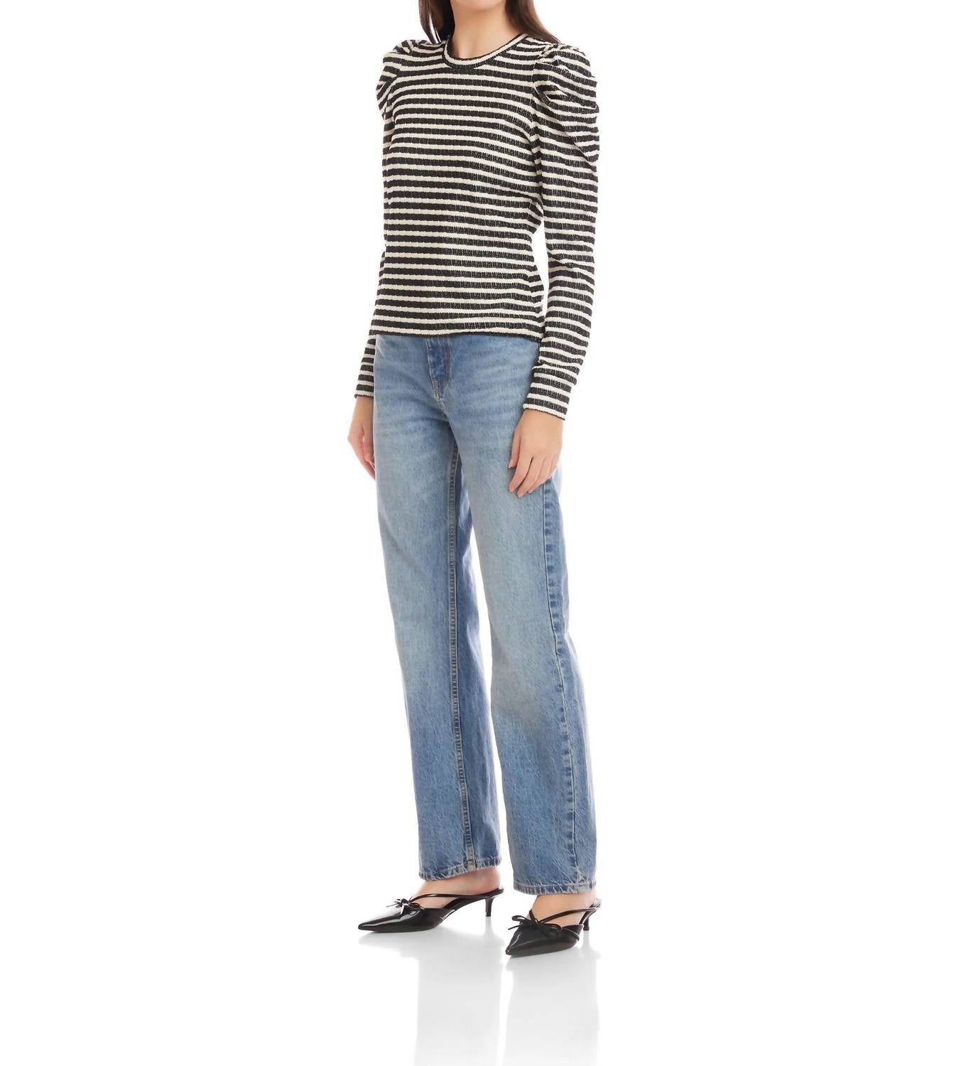 Fifteen Twenty - Lelia Puff Sleeve Top