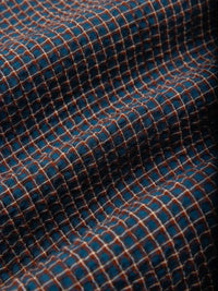 Kestin - Cramond Check Japanese Seersucker Shirt