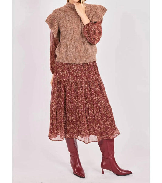 Sadie & Sage - Willow Shoulder Sweater