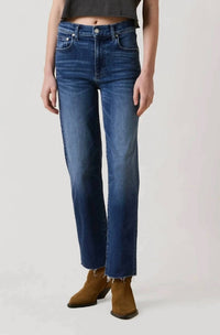 Le Jean - Sabine Straight Ankle High Rise Jeans