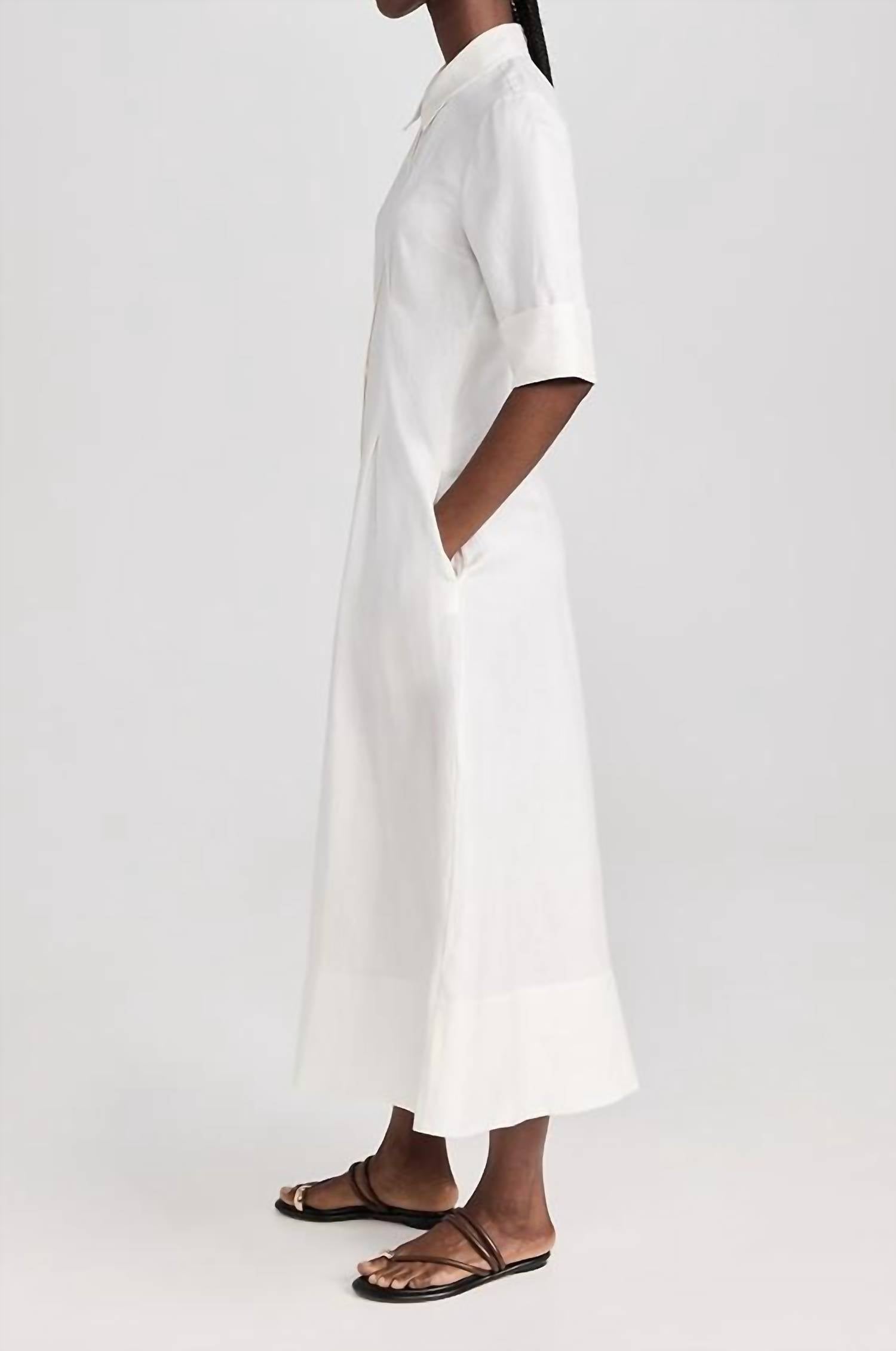 Jonathan Simkhai - Claudine Shirt Midi Dress