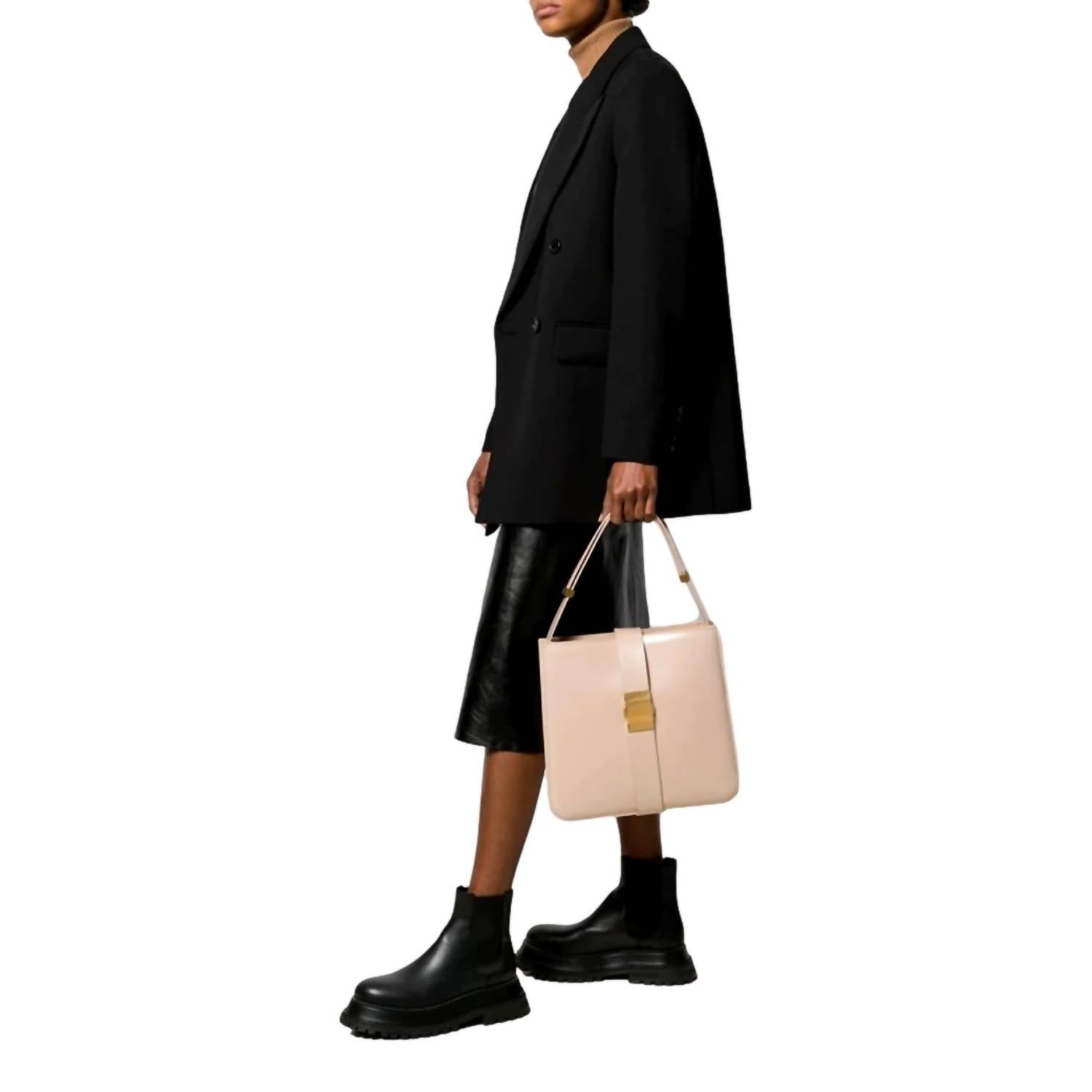 Bottega Veneta - Bottega Veneta Marie Smooth Leather Shoulder Bag