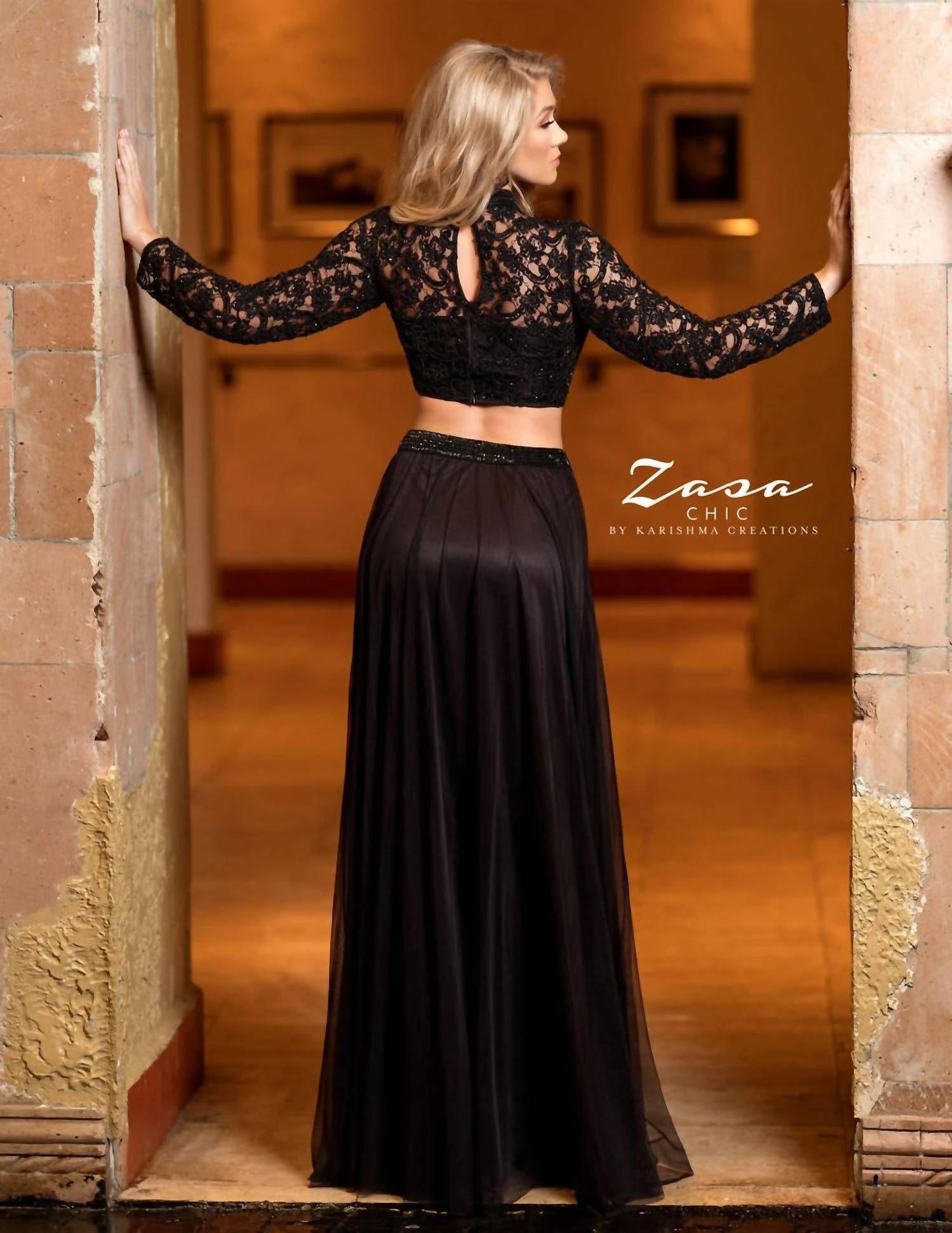 Karishma Creations - Beaded Tulle Skirt Set