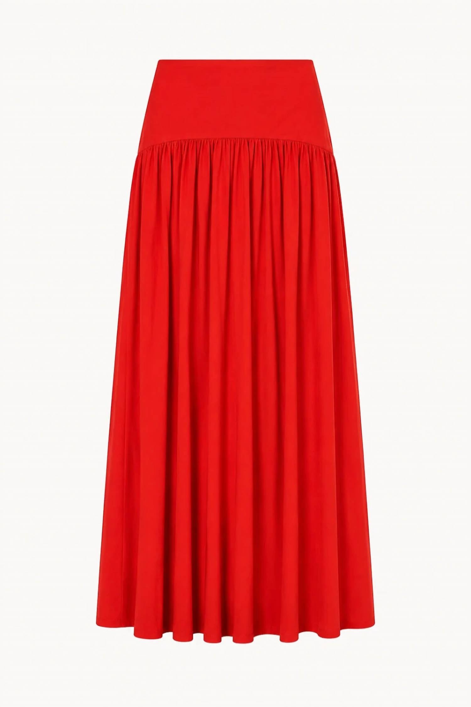 Staud - Procida Linen Skirt
