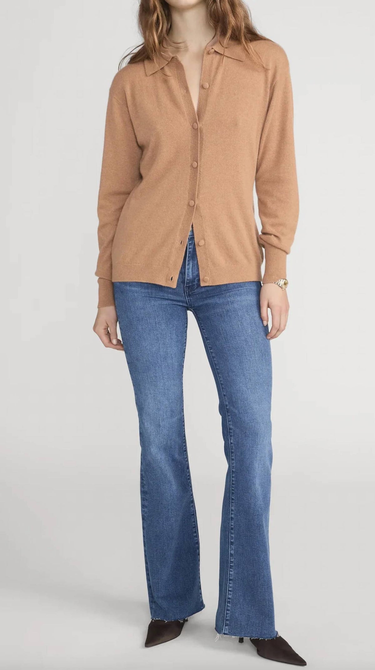 Frame - Easy Raw Icon Flare Jeans