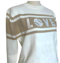 Runway Athletics - Tennis Love Round Neck Sweater