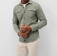 Johnnie-O - Sequoia Twill Solid Lodge Shirt