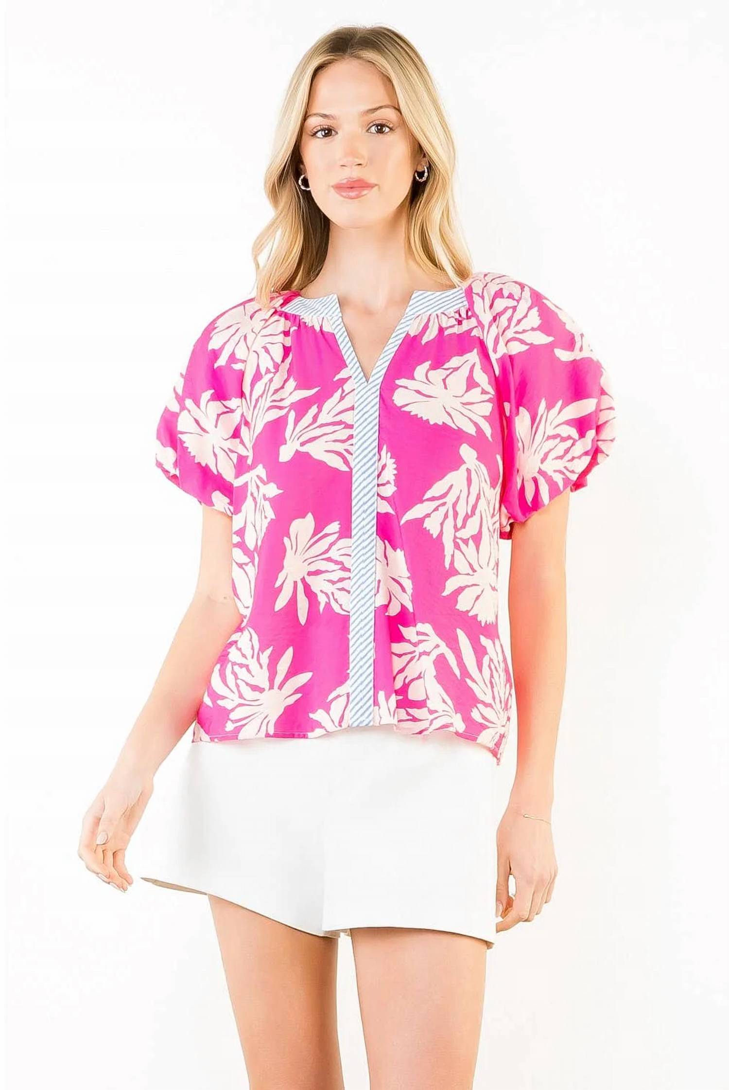 Thml - Paradise Puff Sleeves Blouse