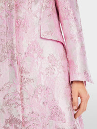 Marc Cain - Short and fitted brocade coat