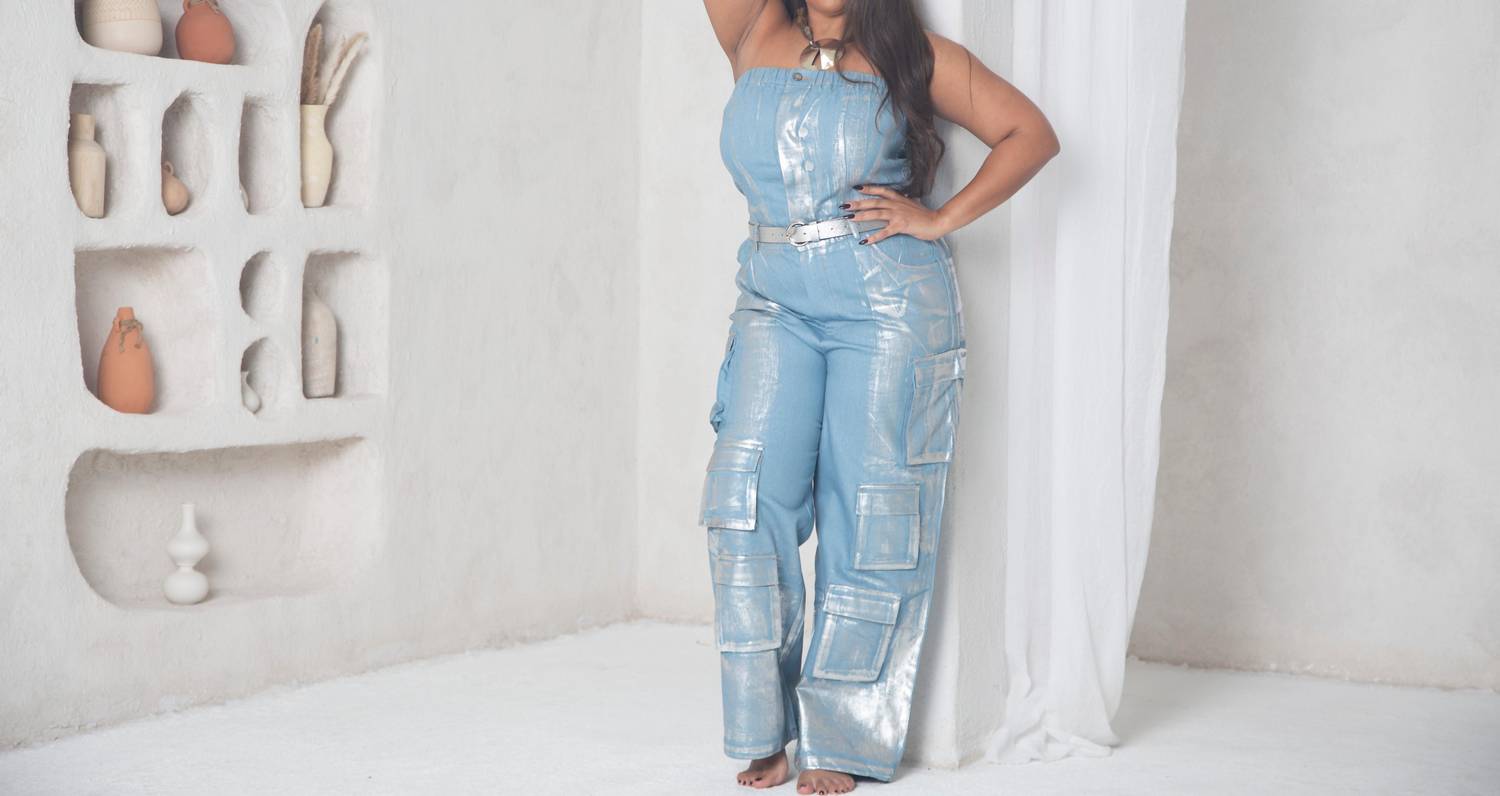 Ariel - Metallic Muse Jumpsuit