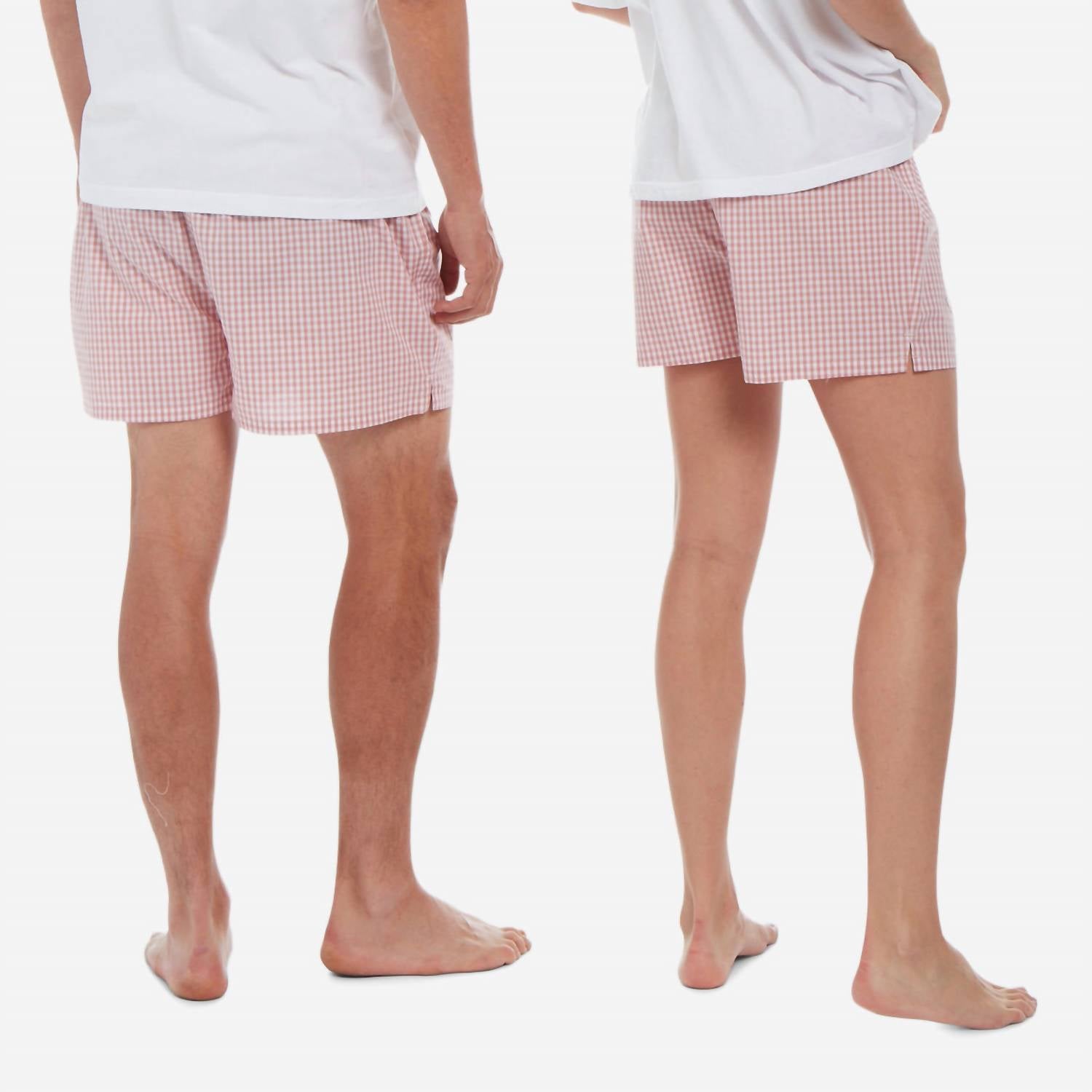 The Sleep Code Unisex Gingham Cotton Boxer - women's intimate - view 4