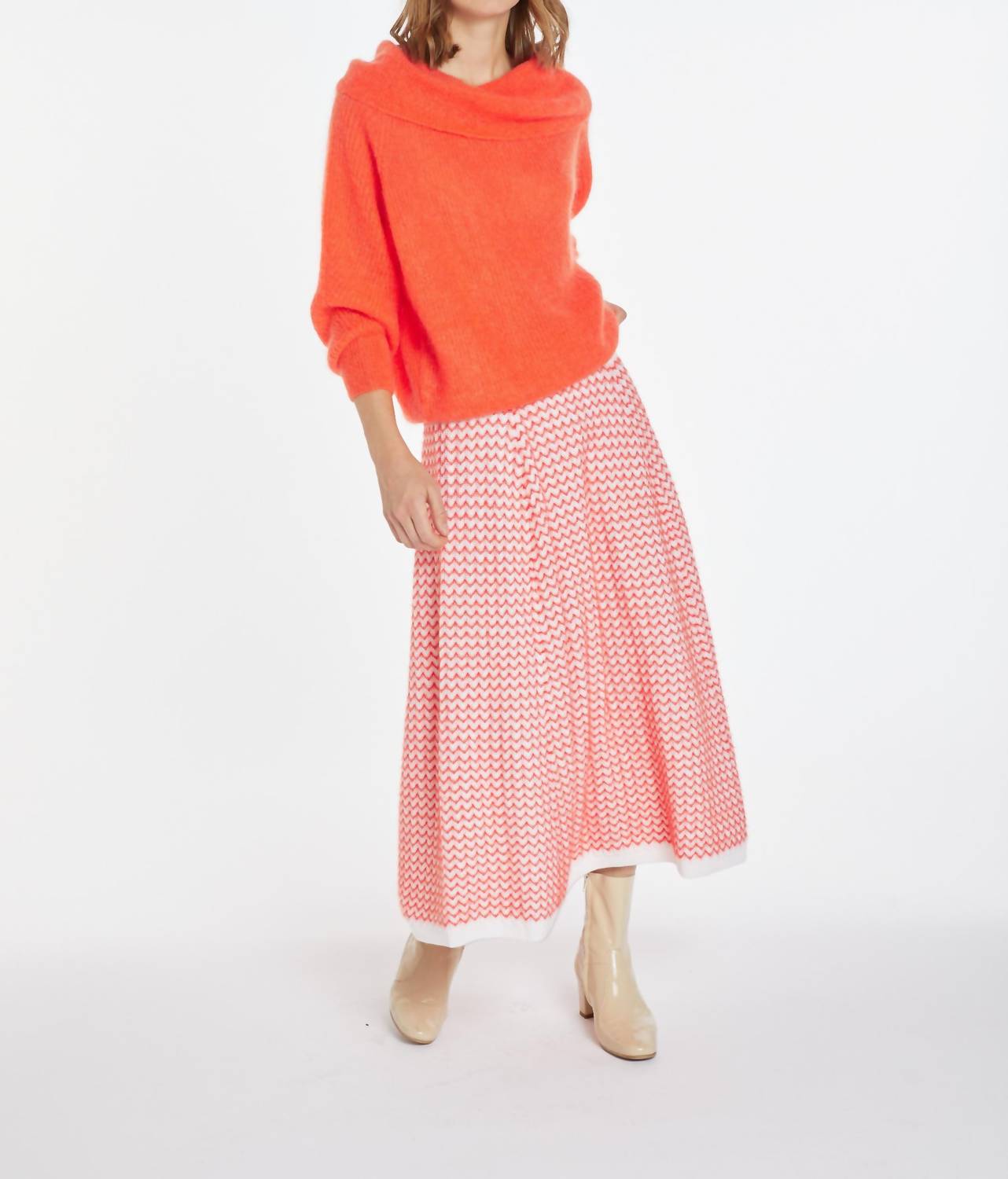 Maison Montagut - CAELIE MOHAIR BARDOT SWEATER