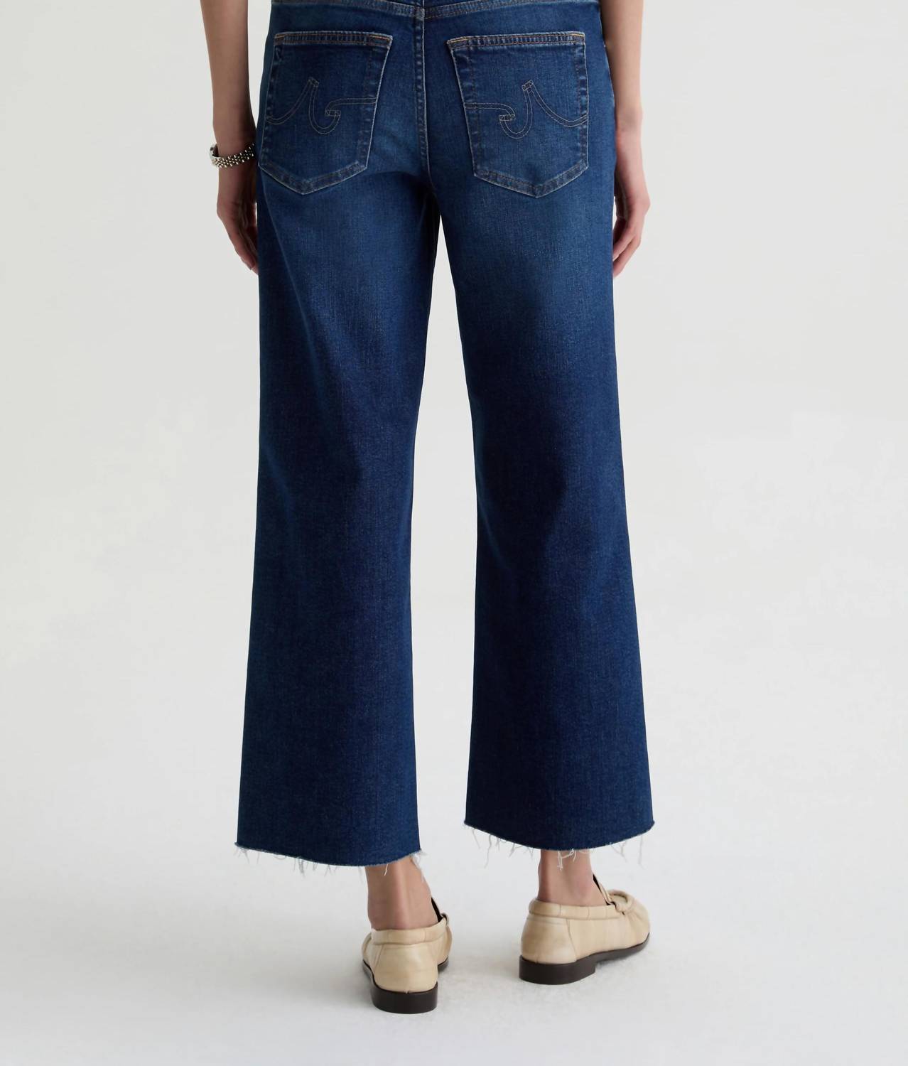 Ag Jeans - Saige Wide Leg Crop Jean